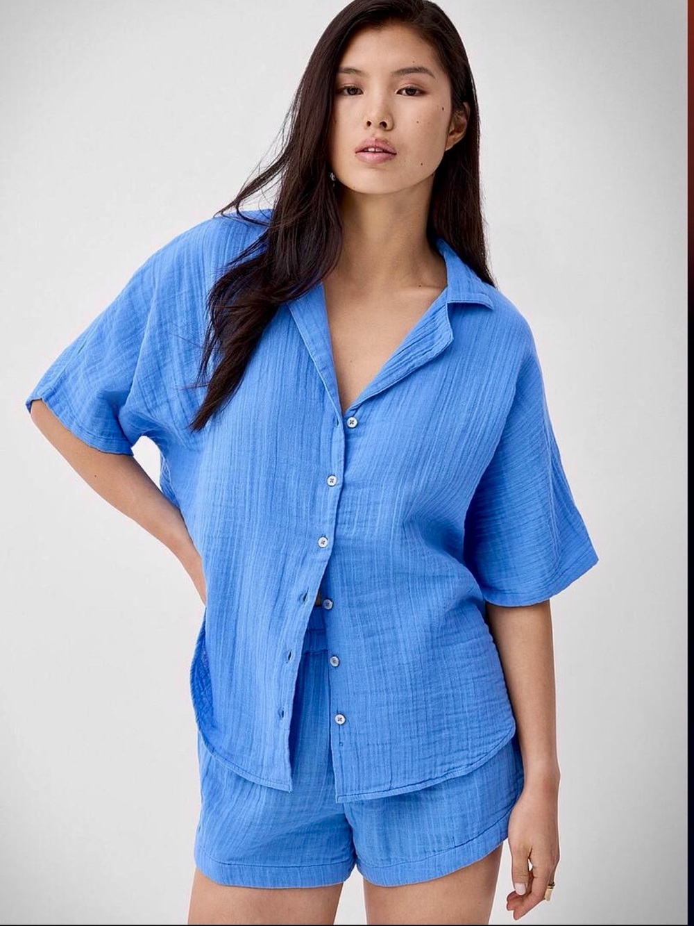 Splendid Sky Blue gauze set or sold separate